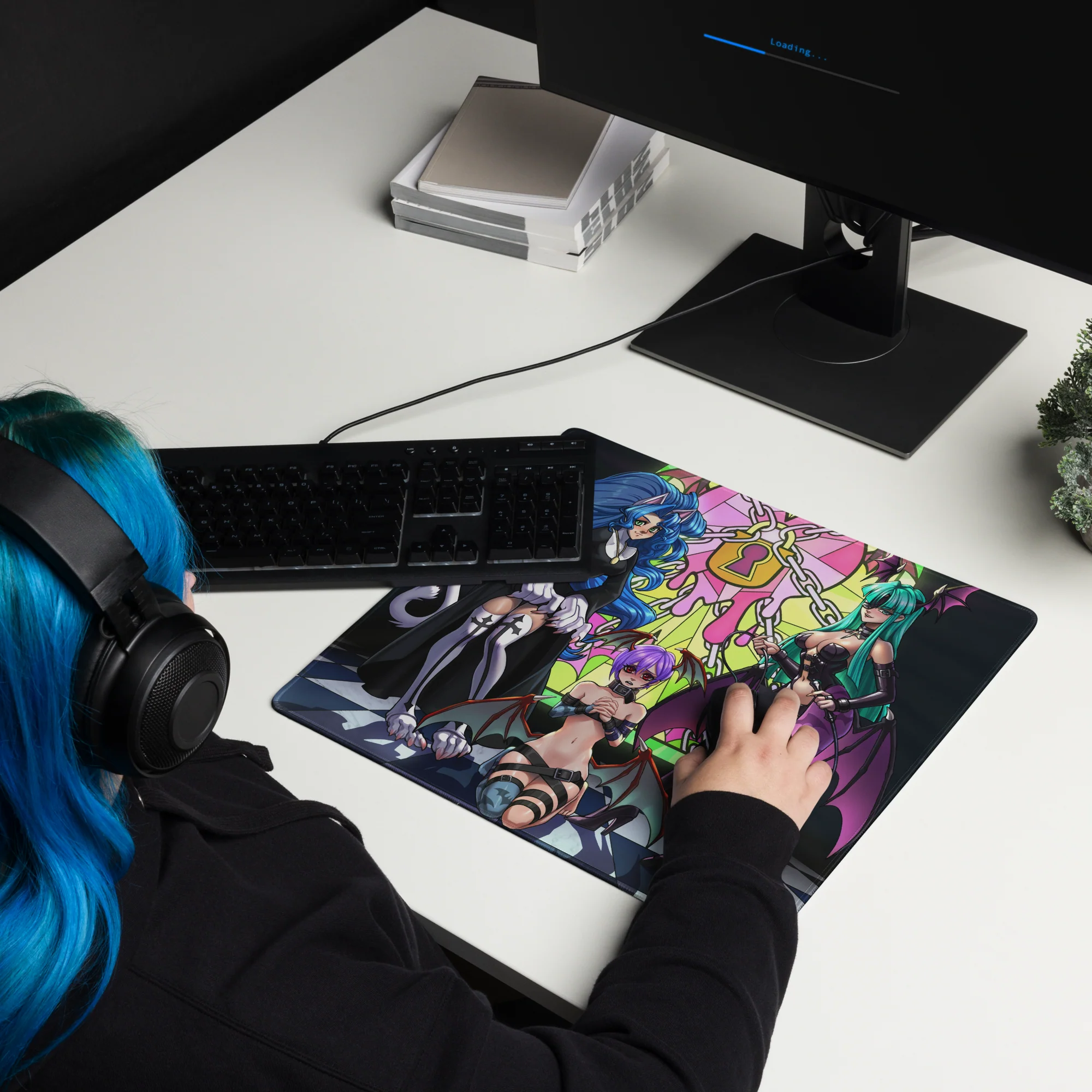 Darkstalkers Duality Gaming Mousepad - Image 5