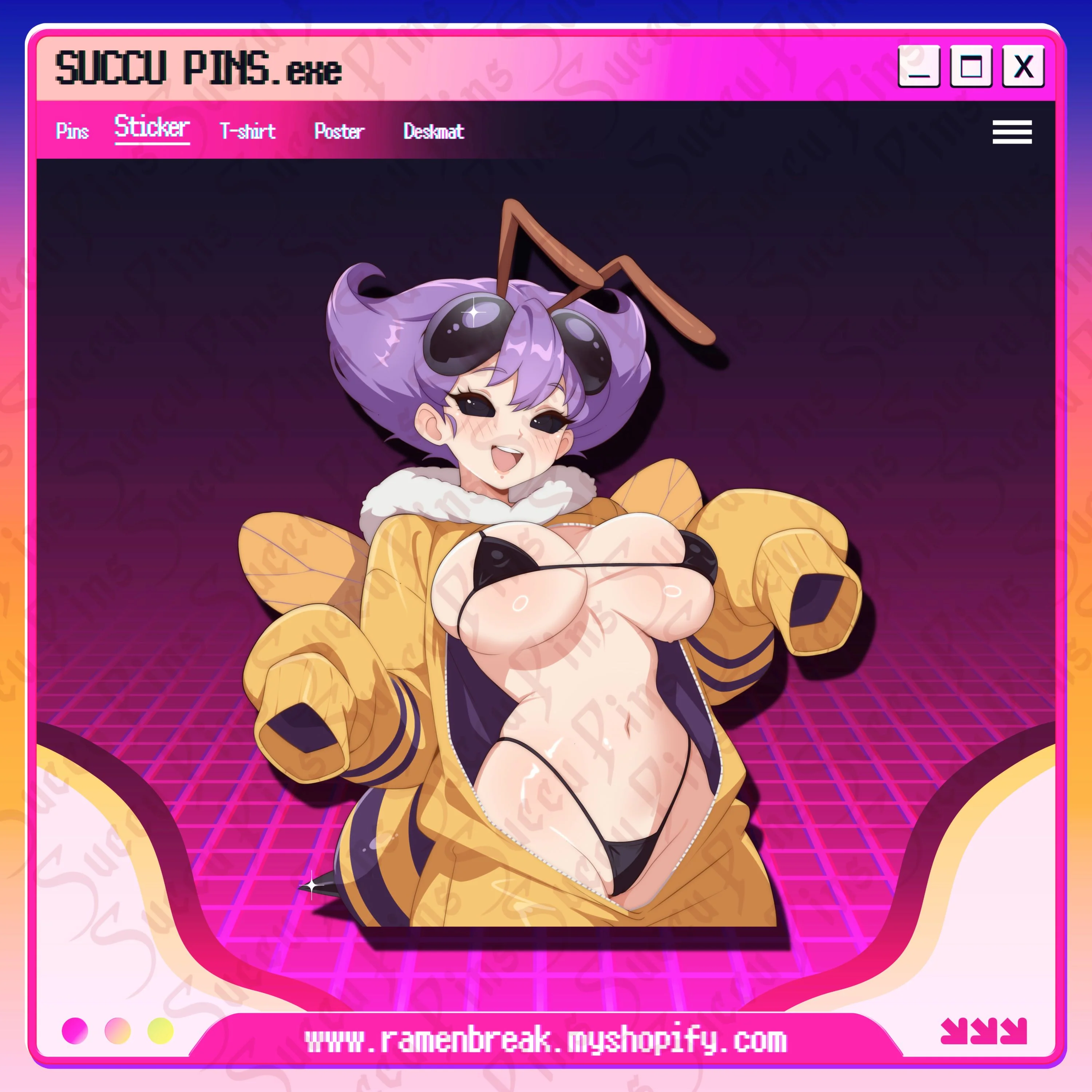 Onesie Pajama Party Decal - Image 7