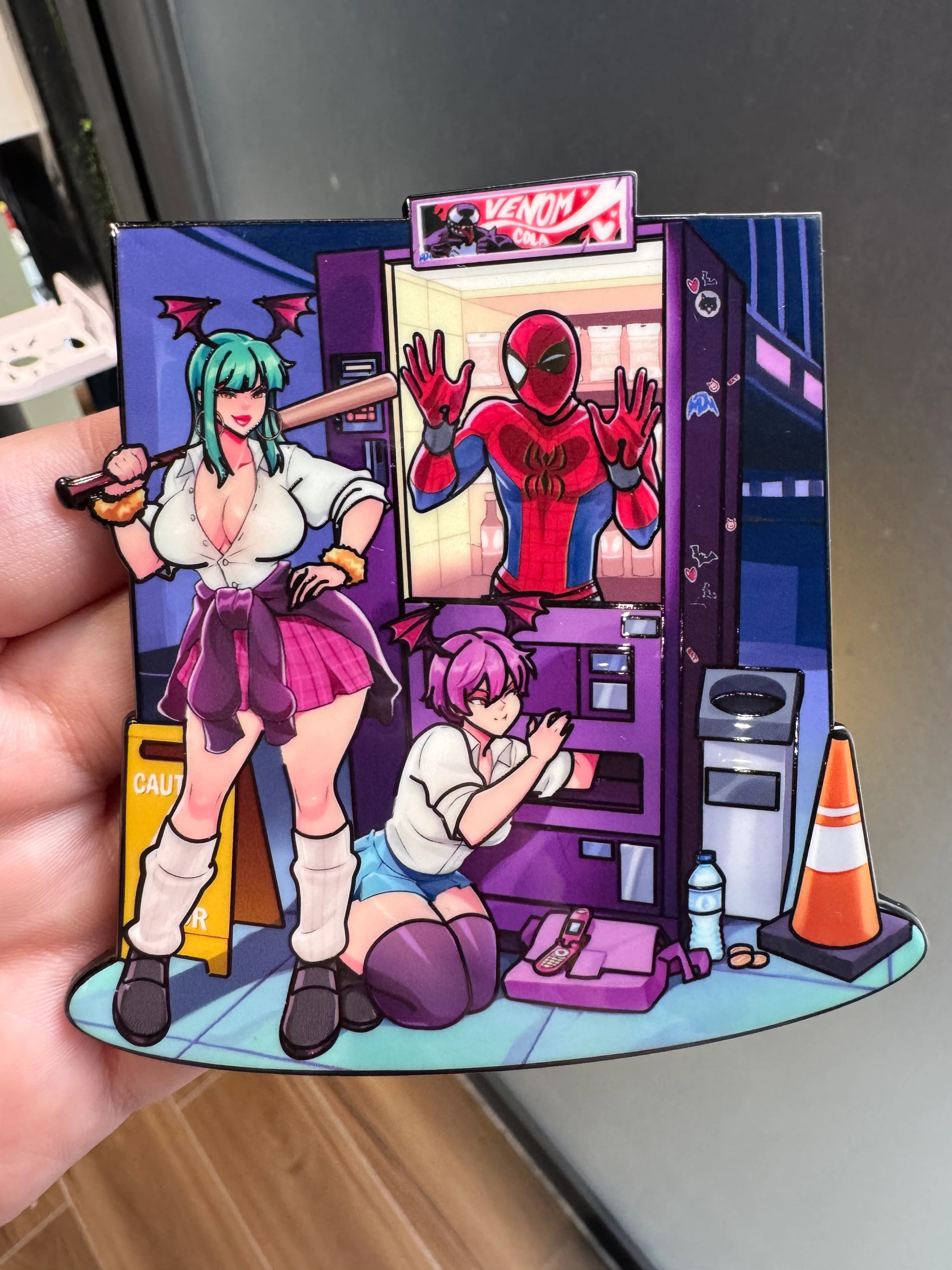 Delinquent Morrigan Vending Machine
