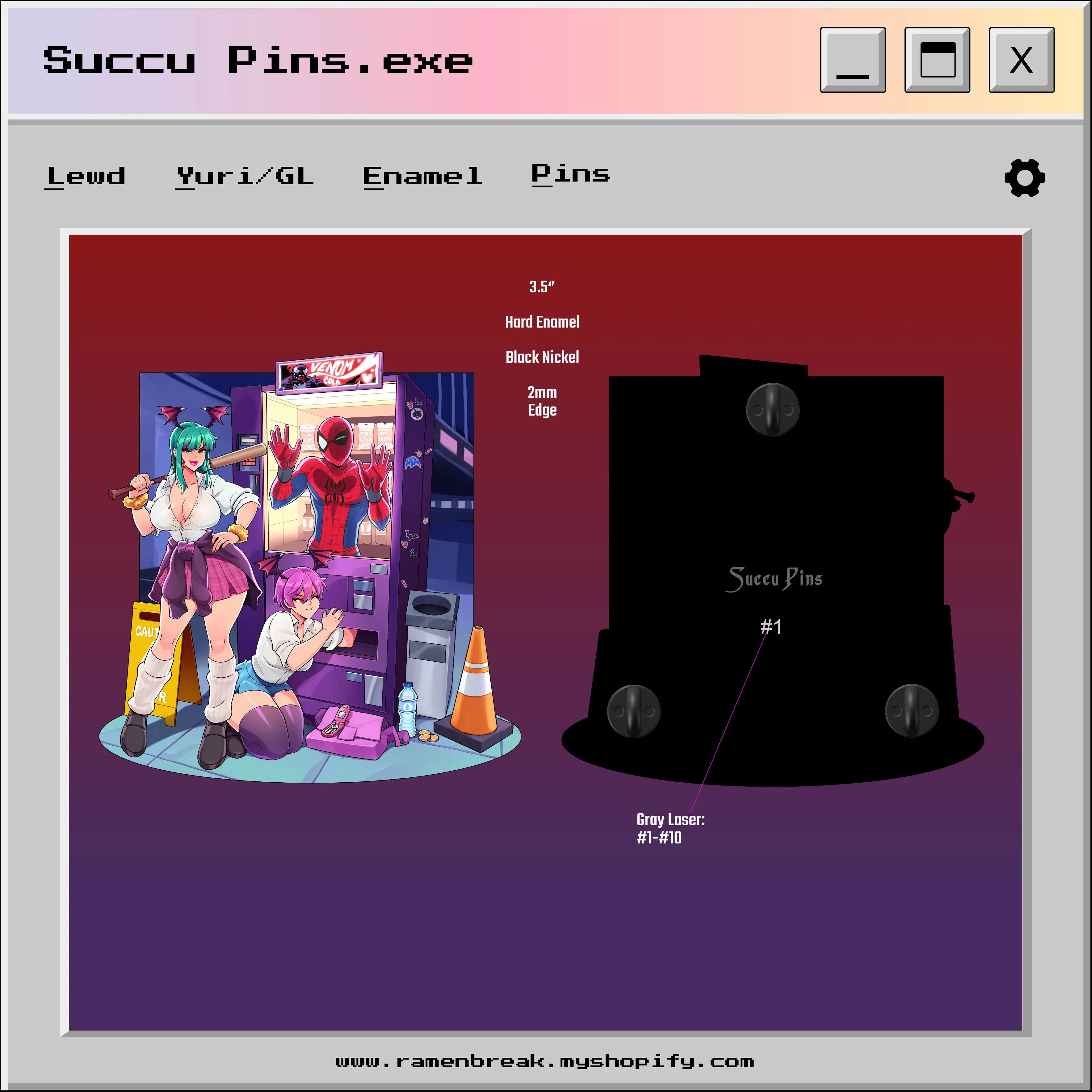 Delinquent Morrigan Vending Machine - Image 2