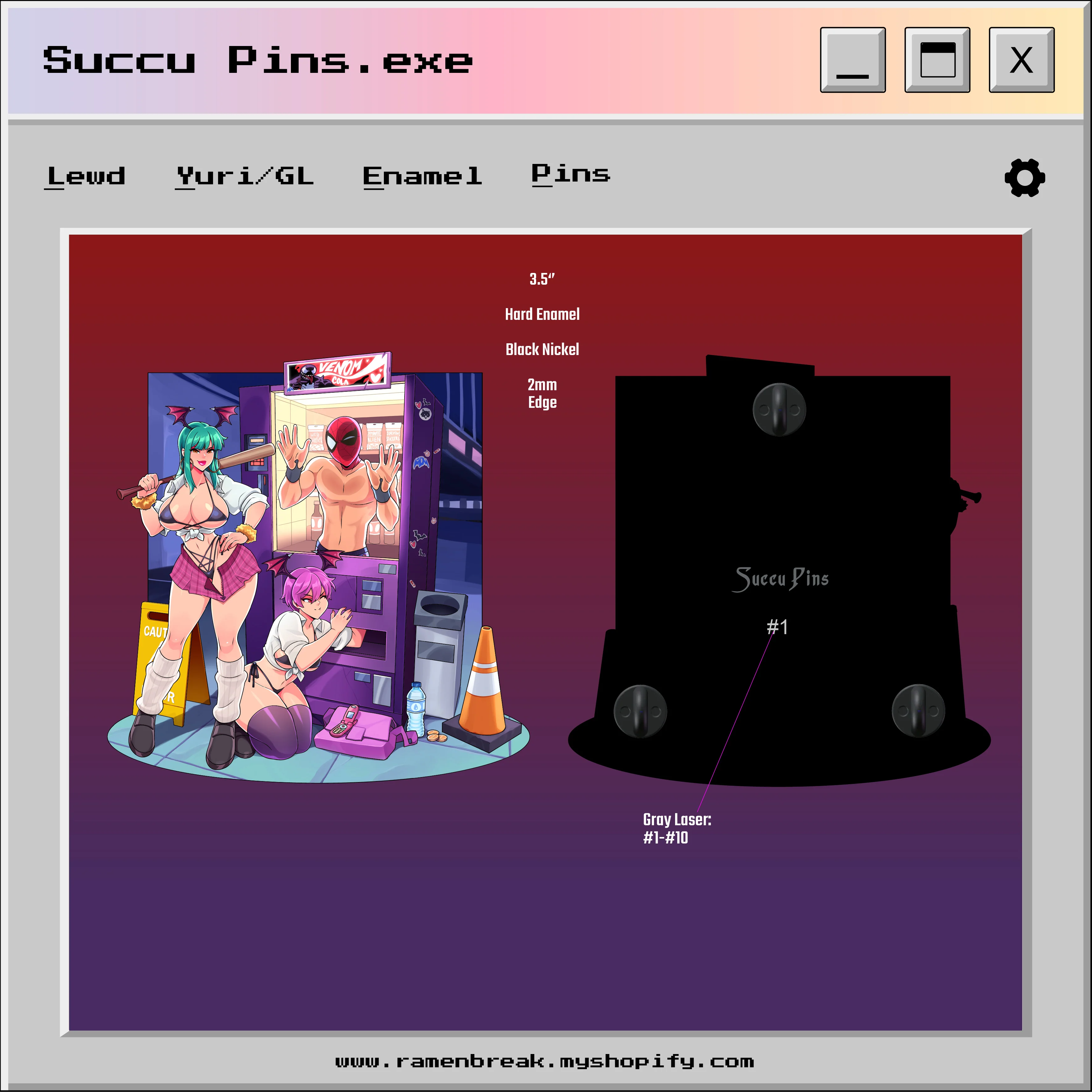 Delinquent Morrigan Vending Machine - Image 3