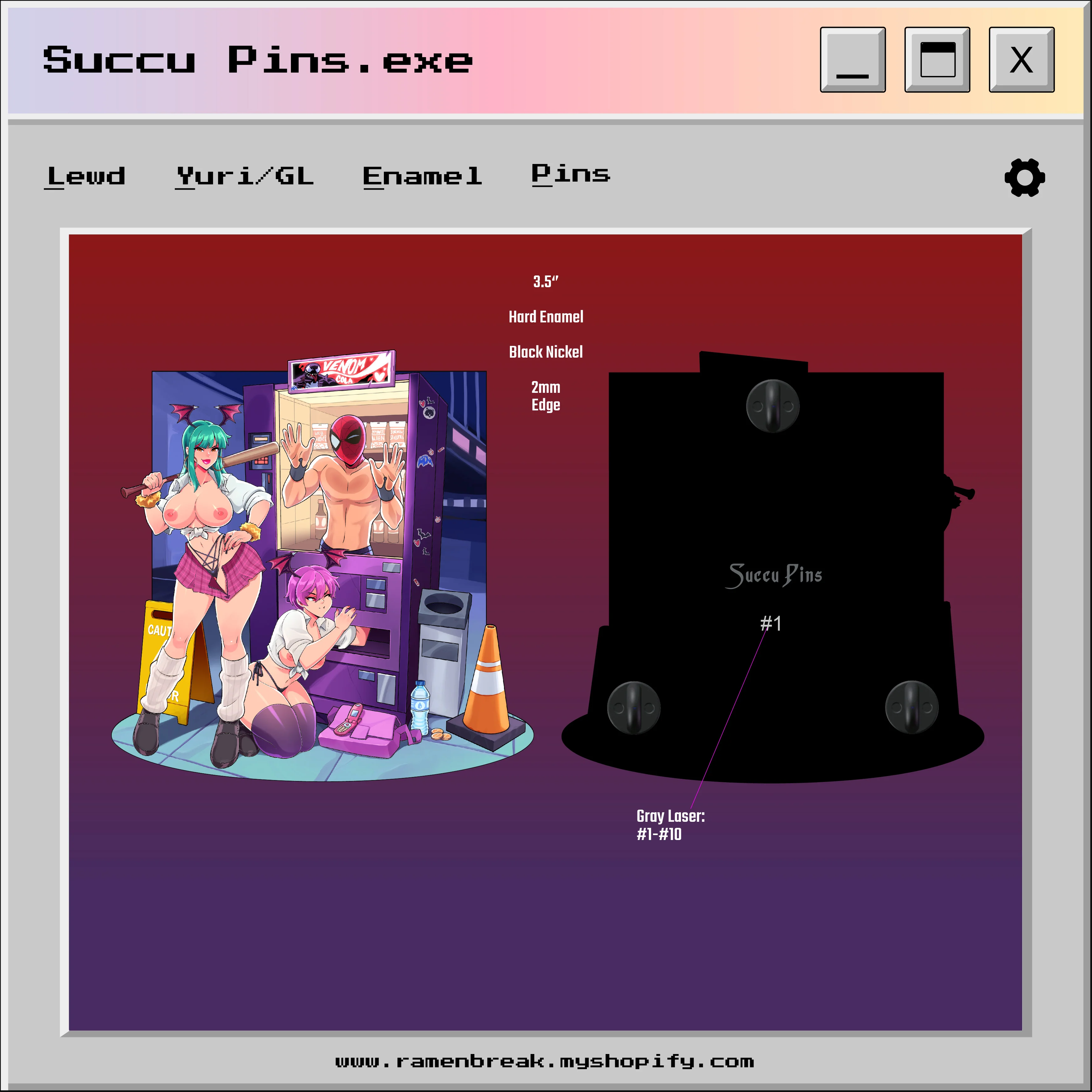 Delinquent Morrigan Vending Machine - Image 4