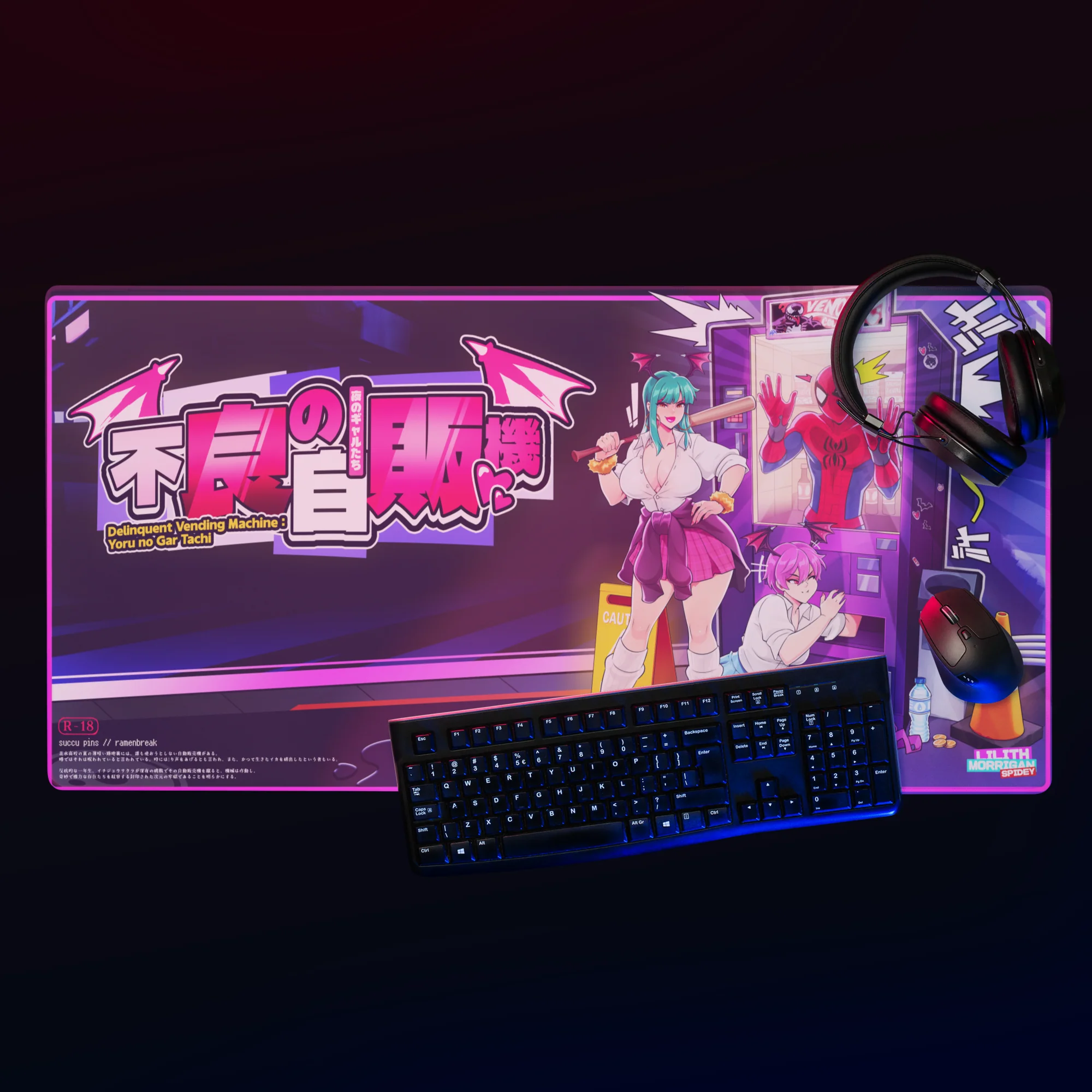 Delinquent Vending Machine Playmat