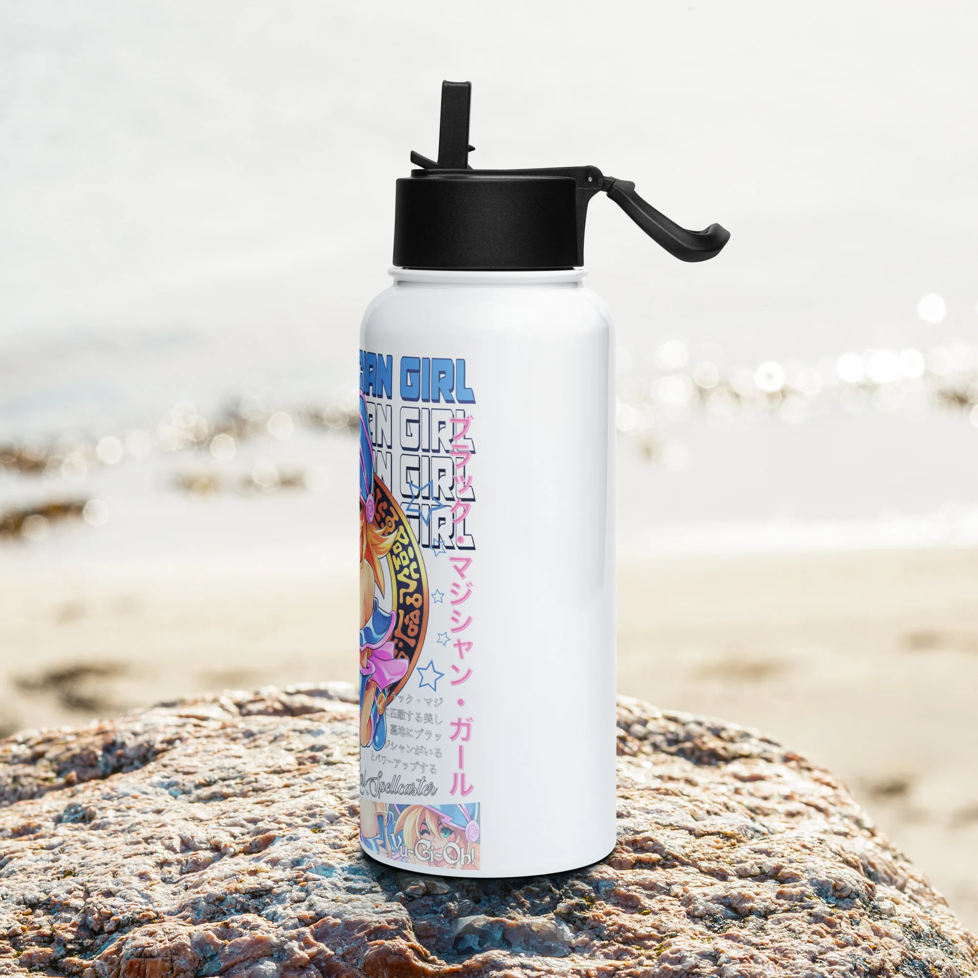 DMG Stainless Steel Water Bottle with a Straw Lid - Image 3