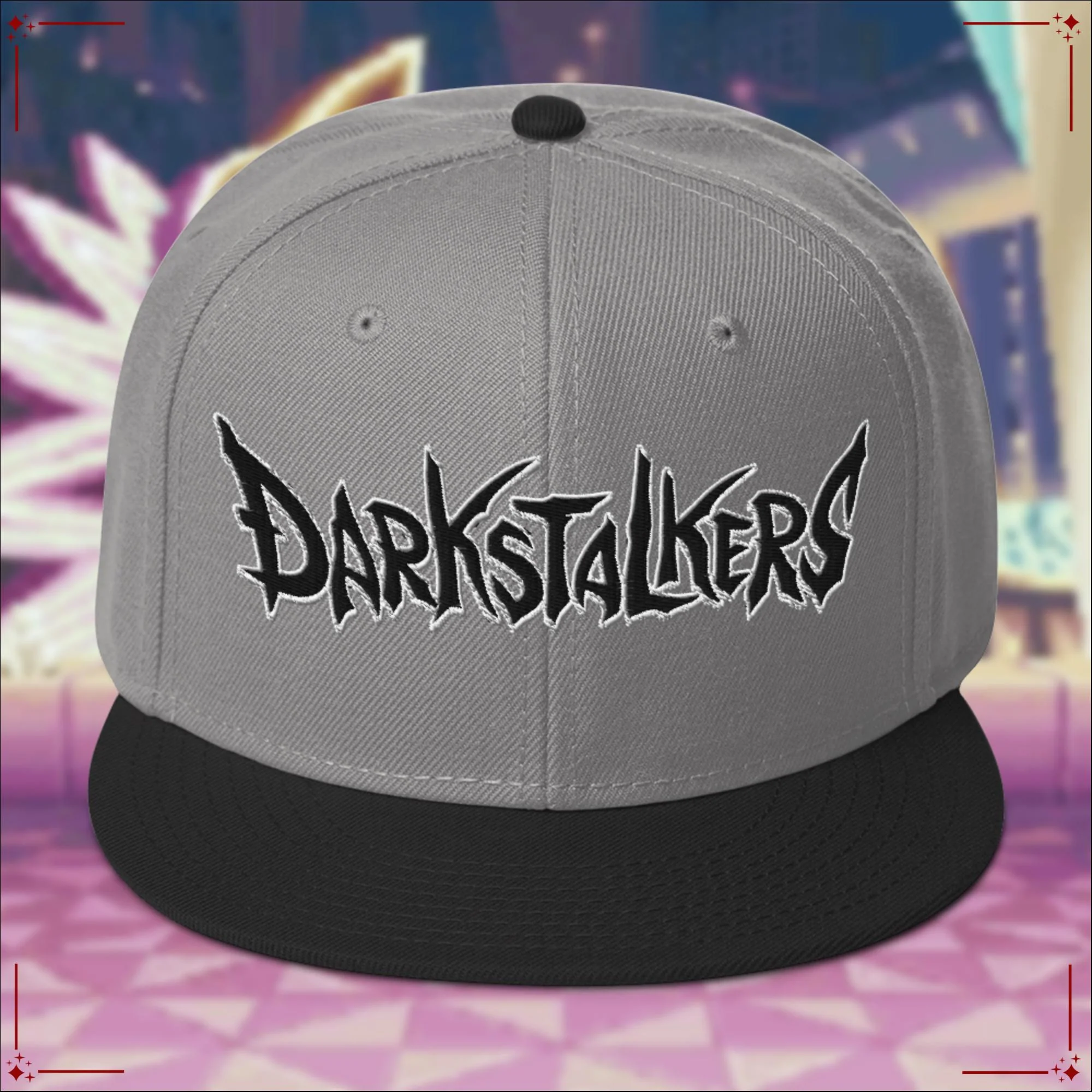 Darkstalkers Snapback Hat - Image 6
