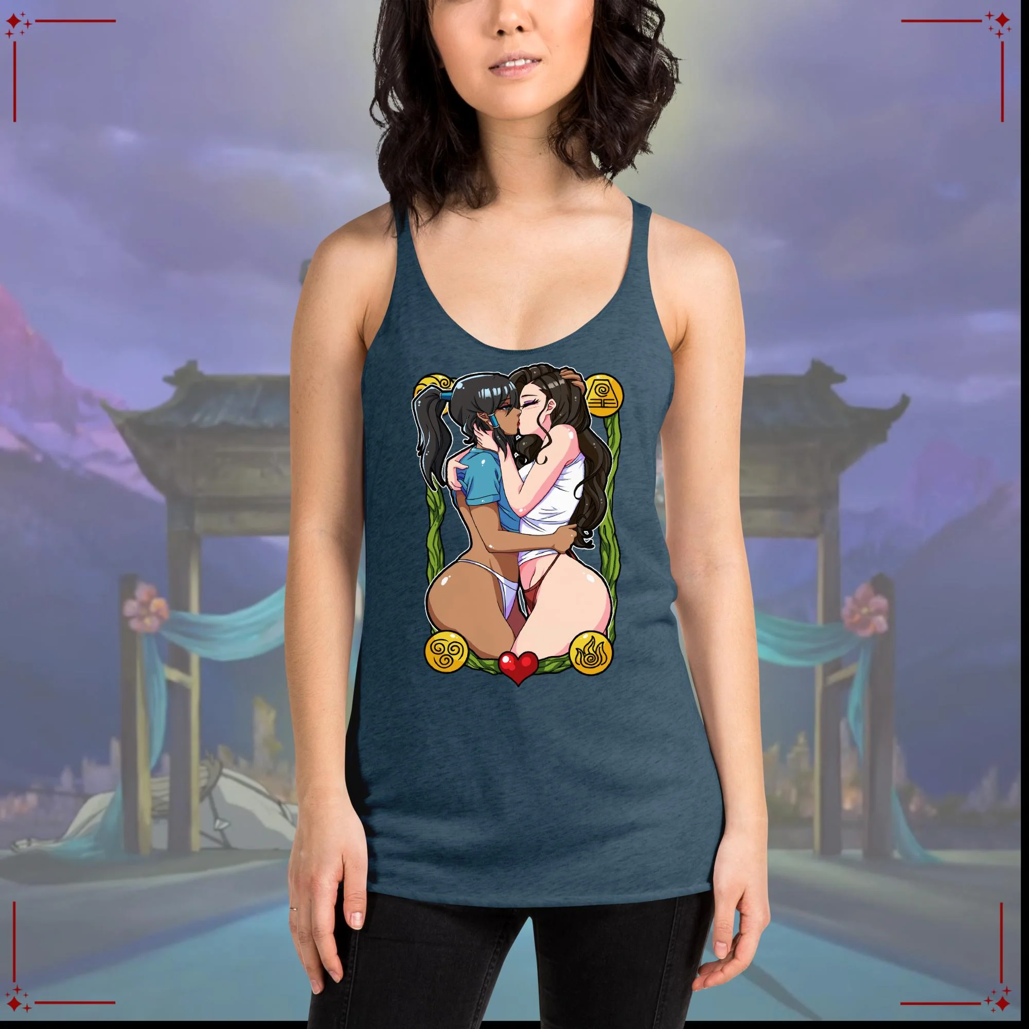 Korrasami Bed Kiss Racerback Tank Top - Image 3