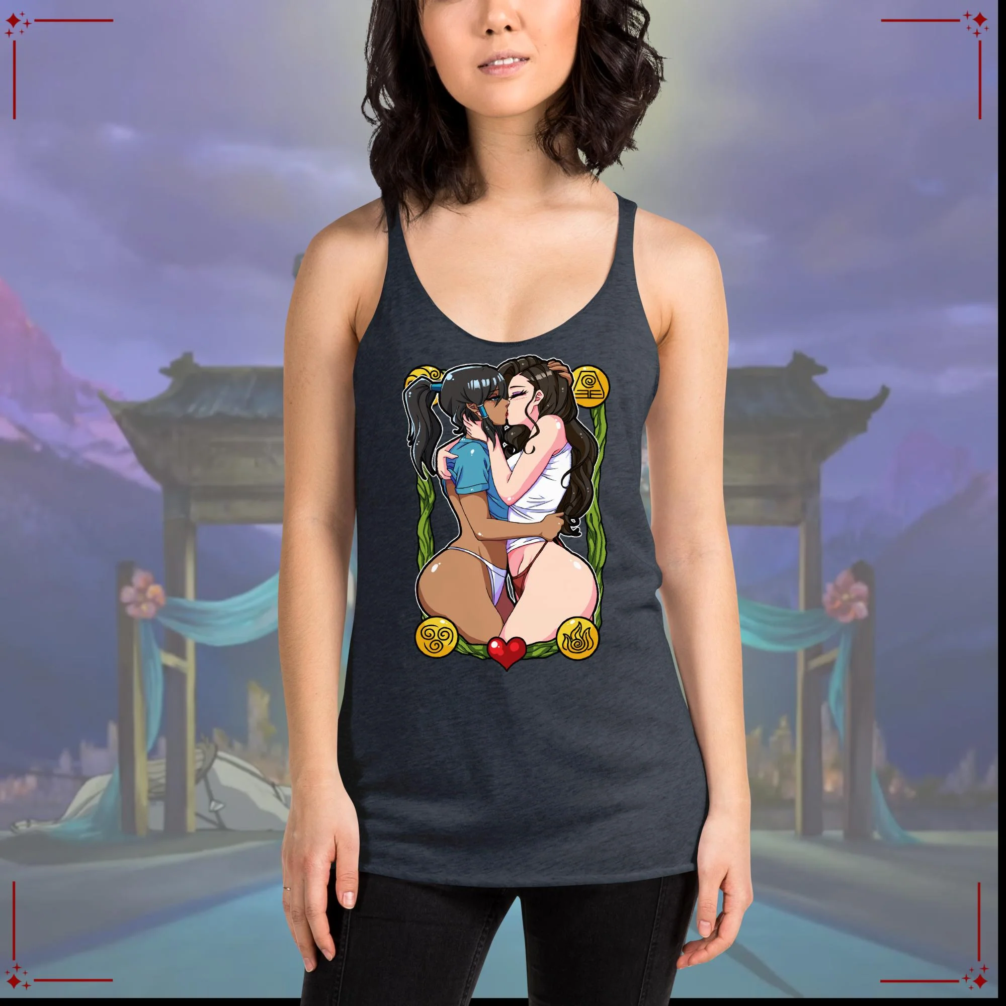 Korrasami Bed Kiss Racerback Tank Top - Image 5