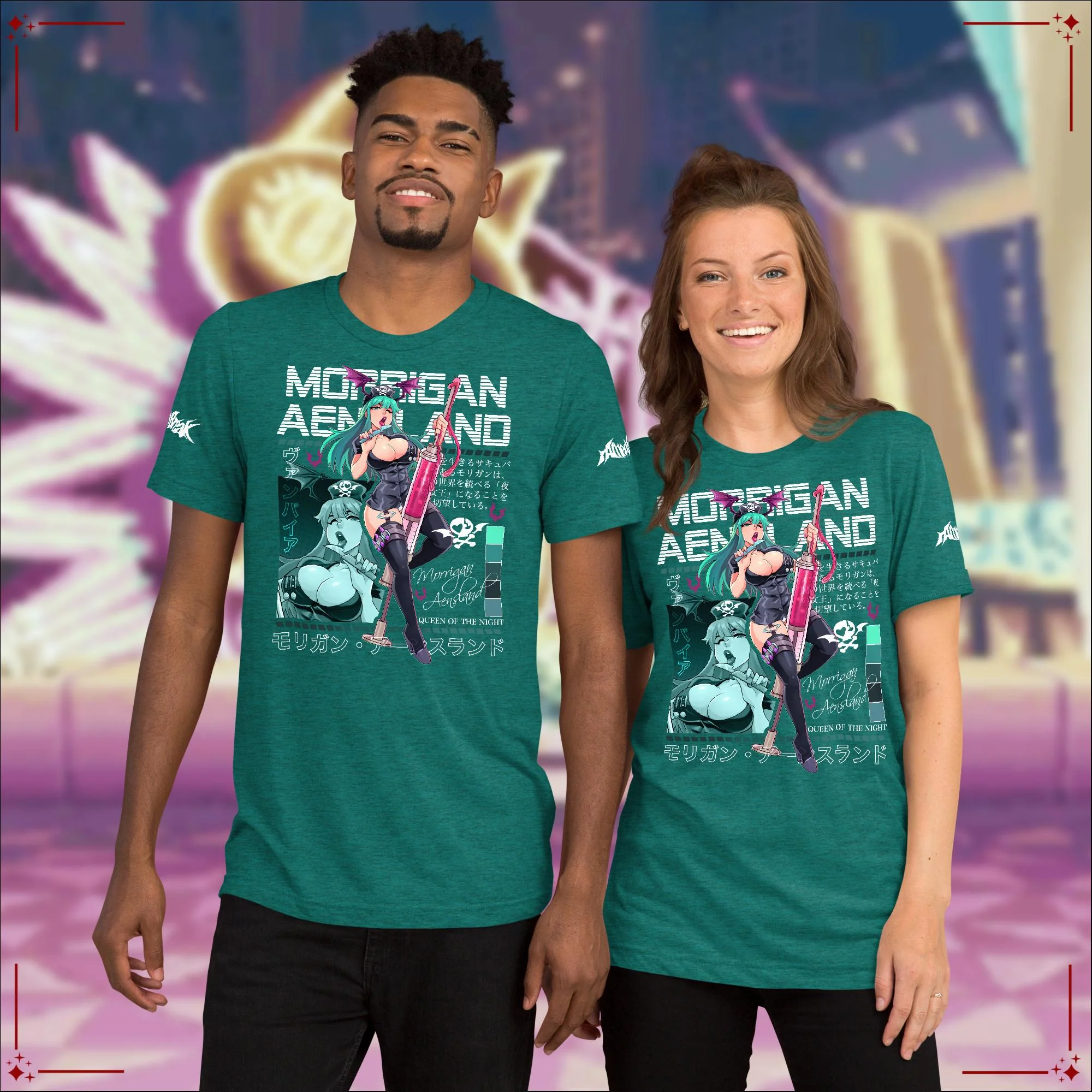 Morrigan Aensland T-Shirt Only For D-tor (Bella Canvas) - Image 12