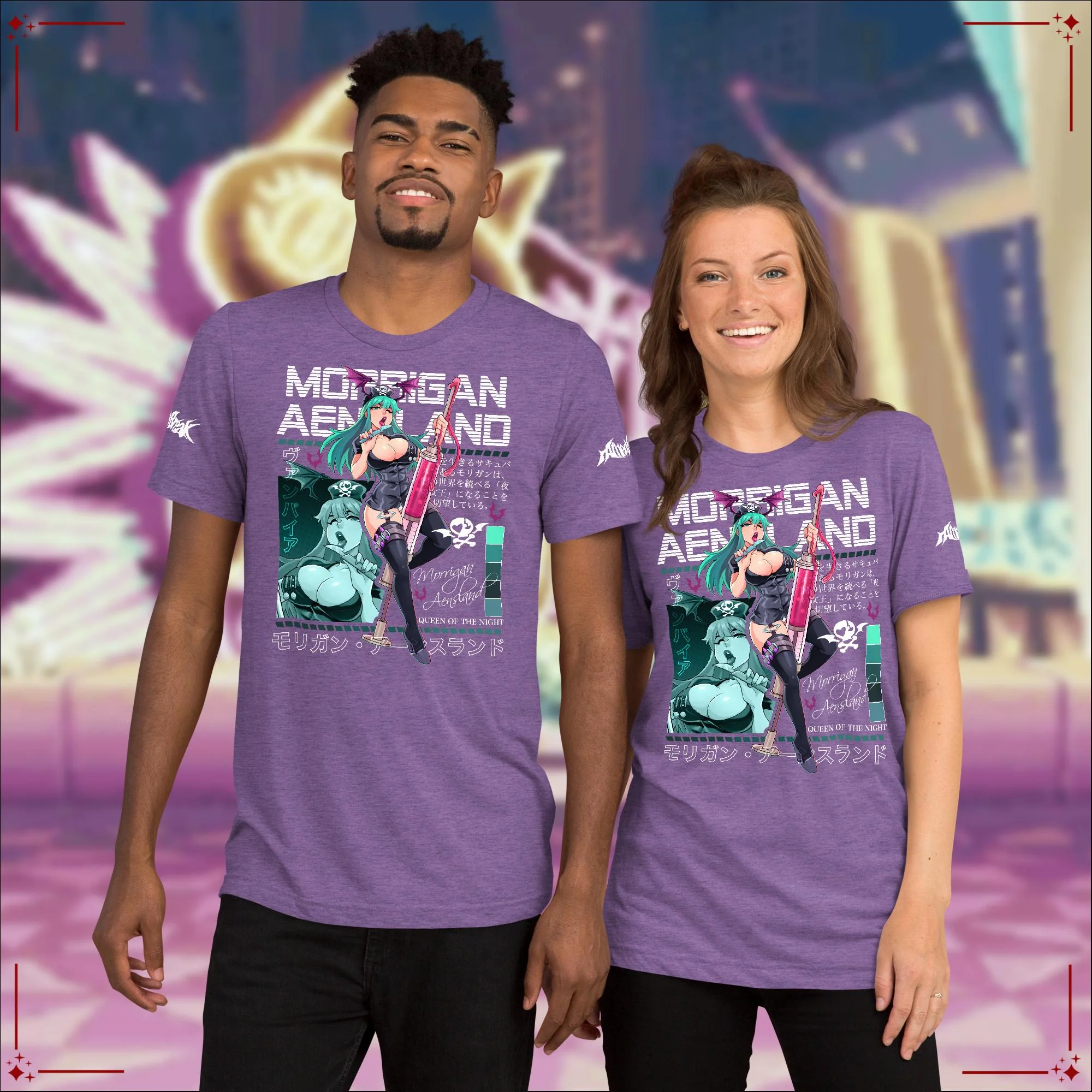 Morrigan Aensland T-Shirt Only For D-tor (Bella Canvas) - Image 22