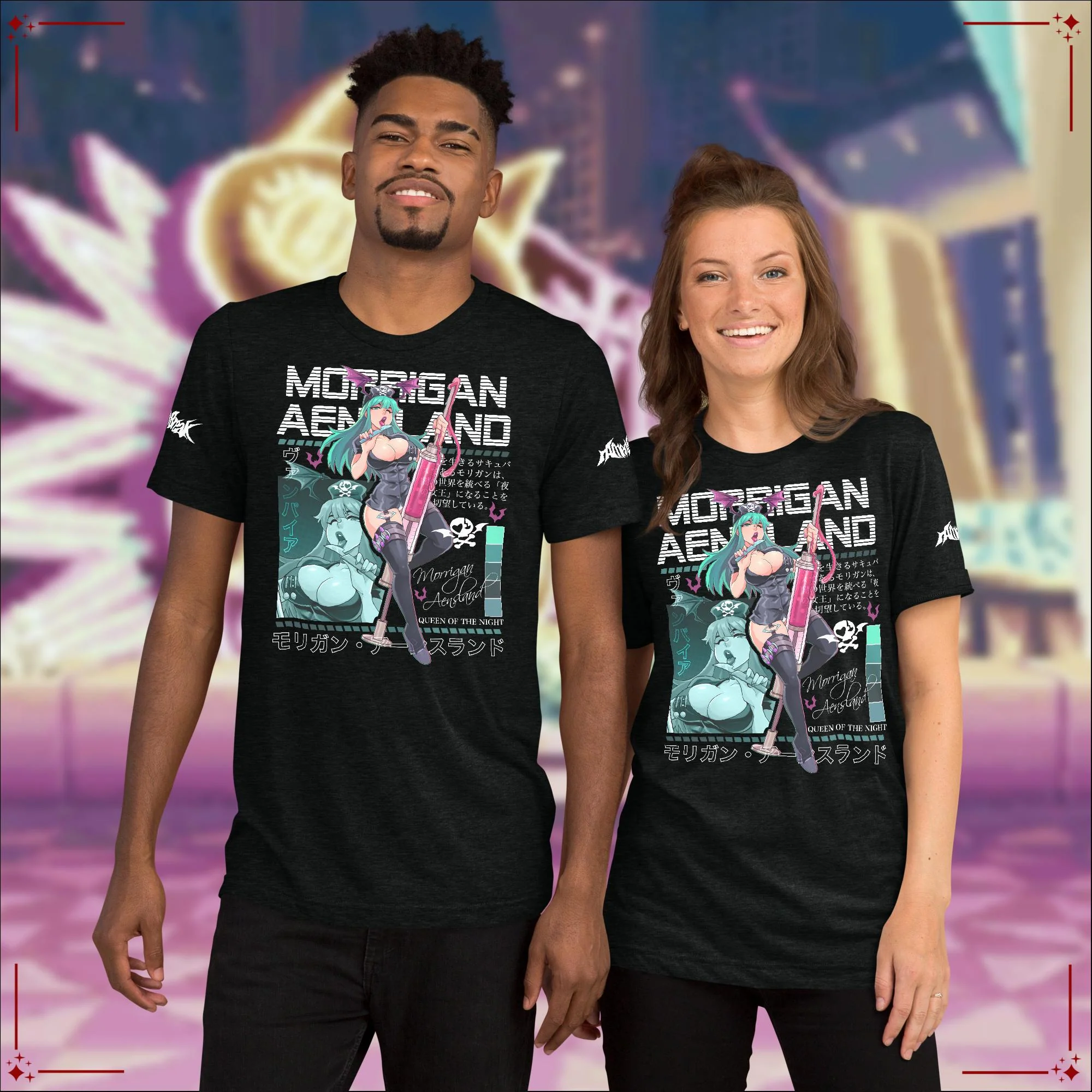 Morrigan Aensland T-Shirt Only For D-tor (Bella Canvas) - Image 5