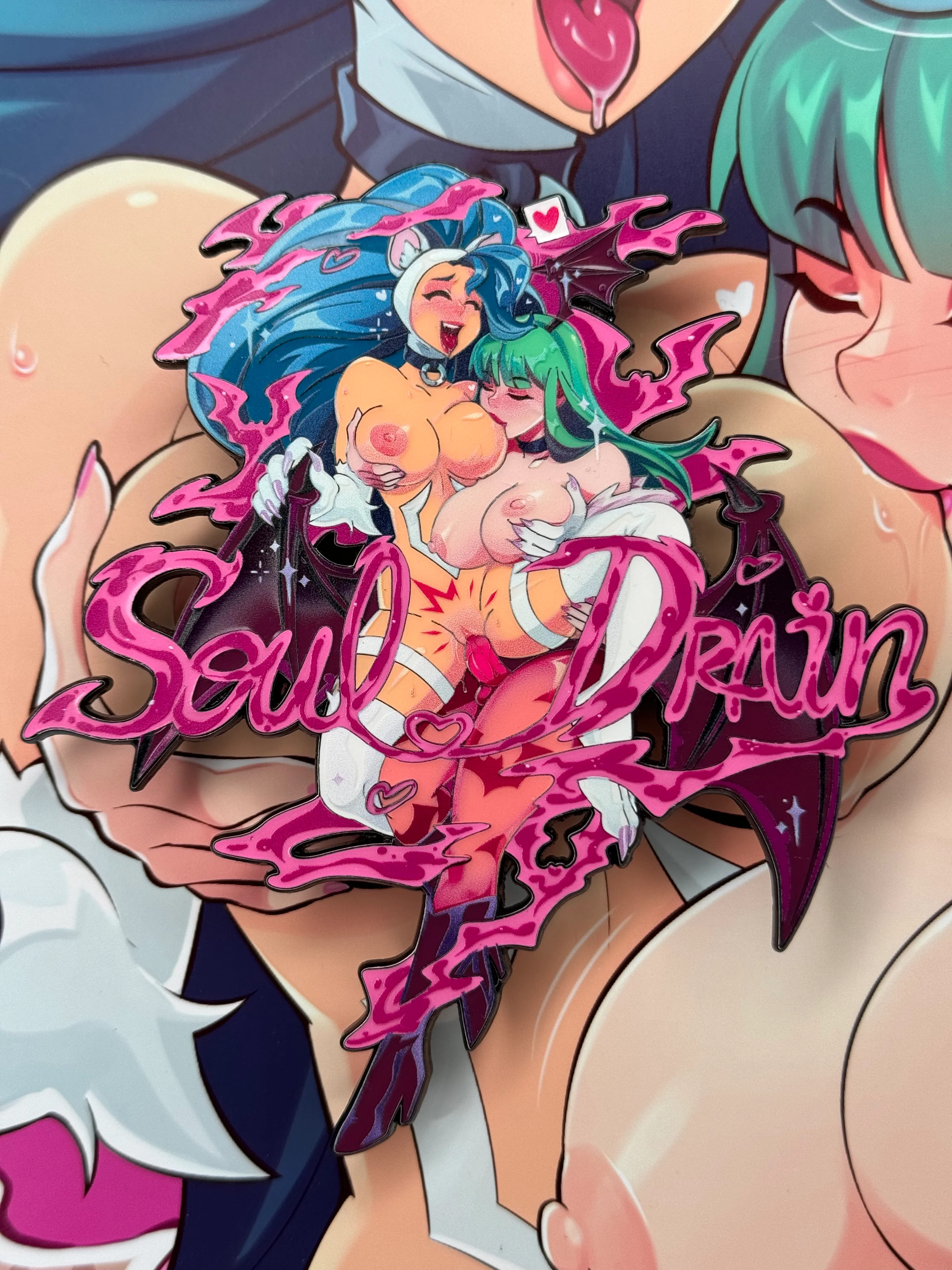 Morrigan x Felicia Soul Drain