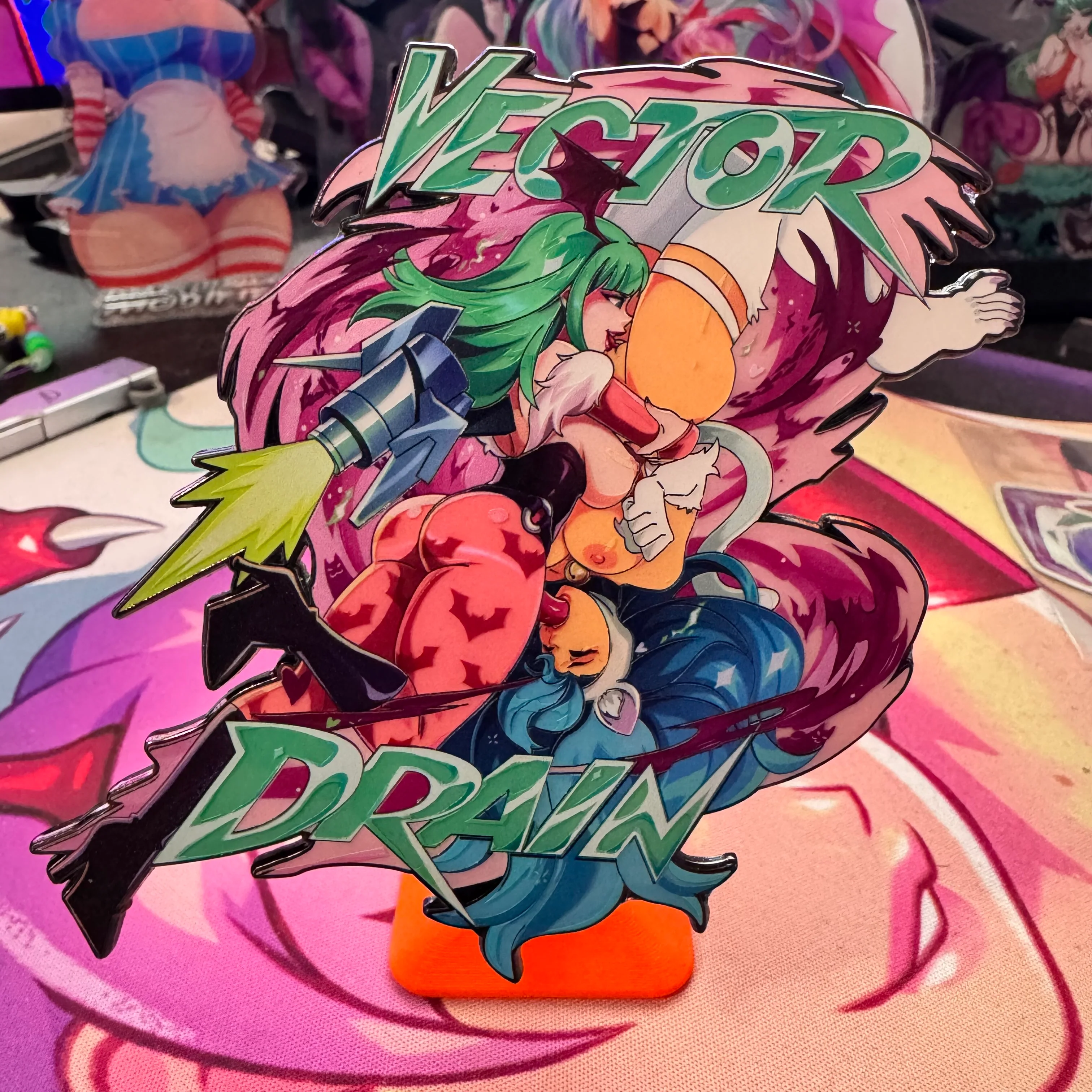 Morrigan x Felicia Vector Drain - Image 2