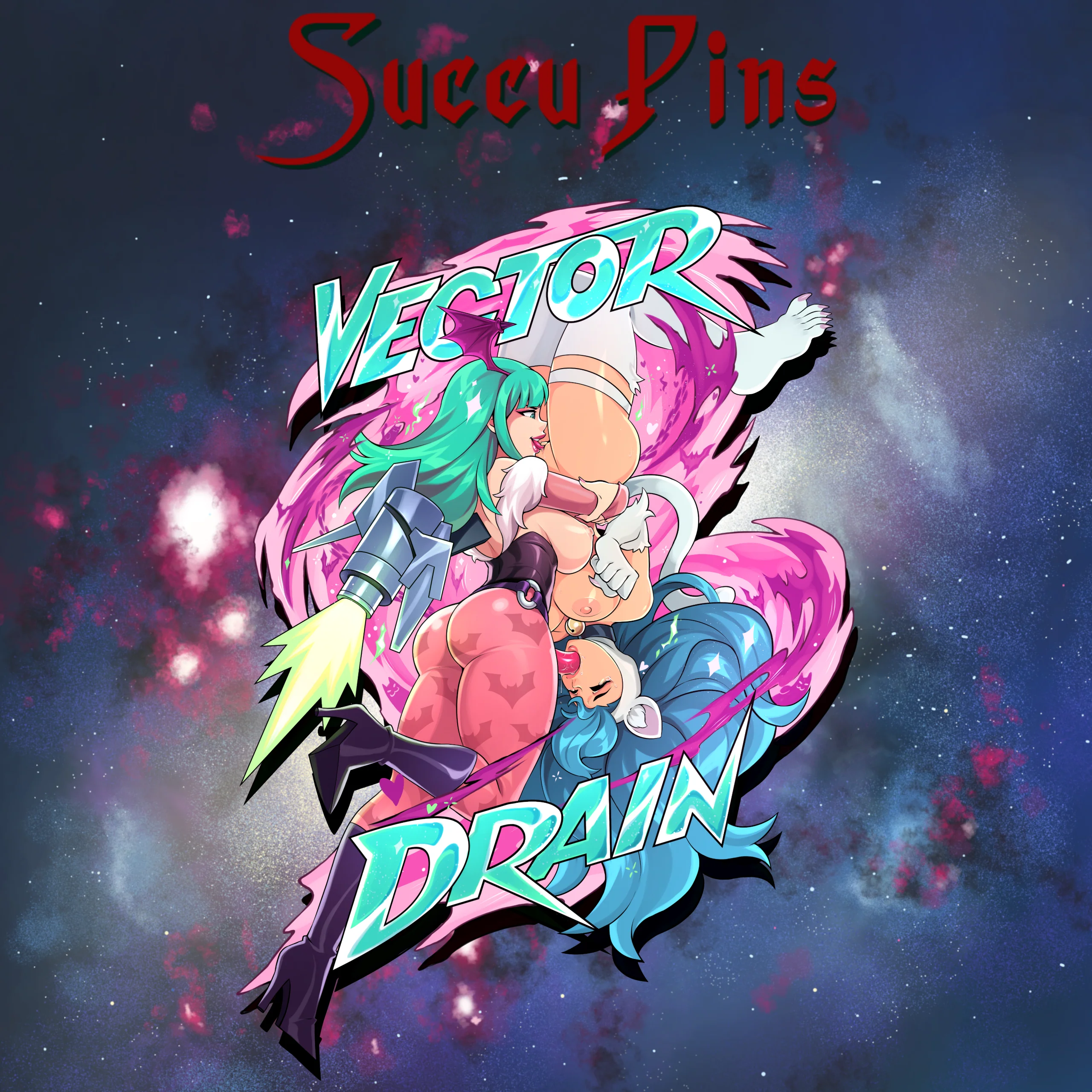 Morrigan x Felicia Vector Drain - Image 3