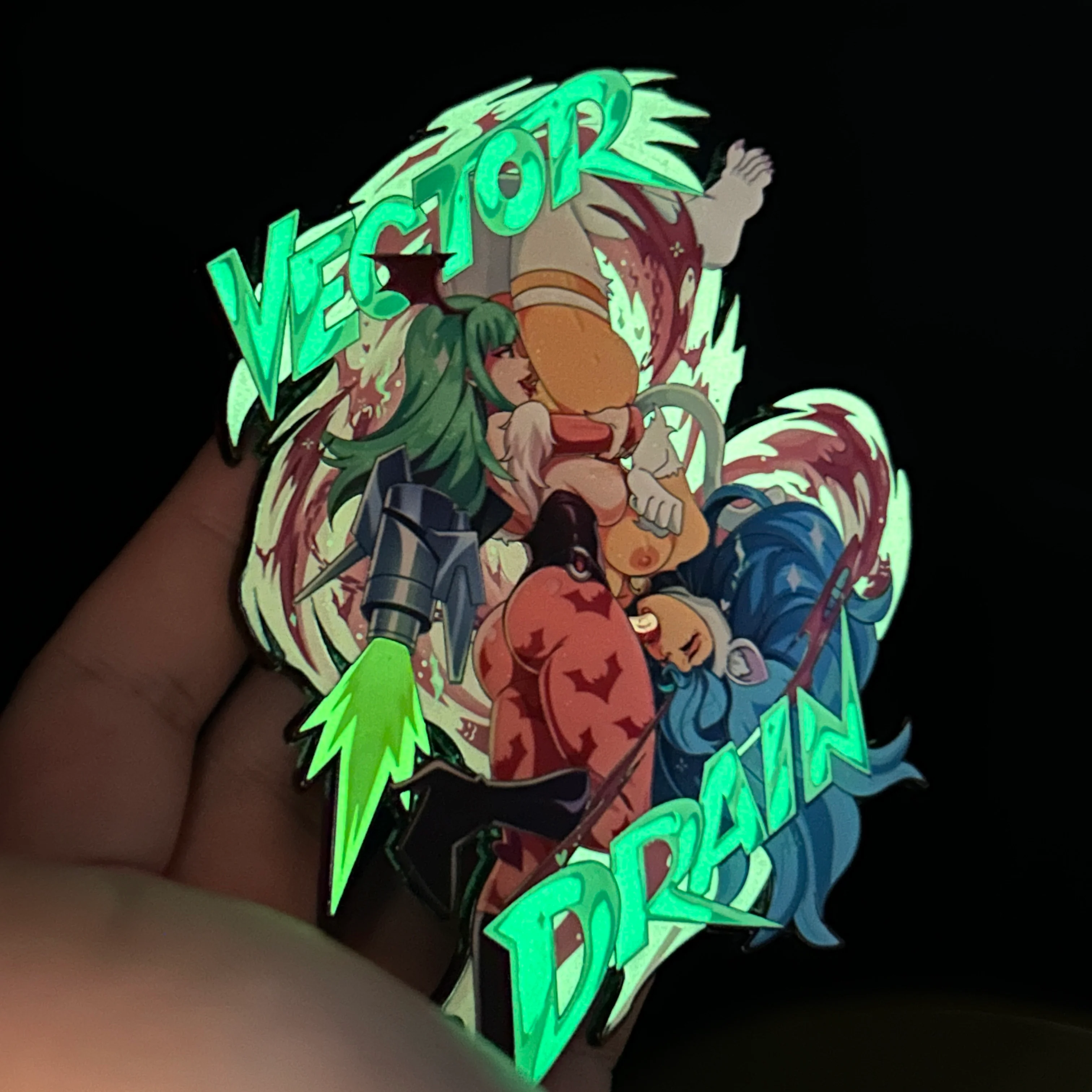 Morrigan x Felicia Vector Drain - Image 4