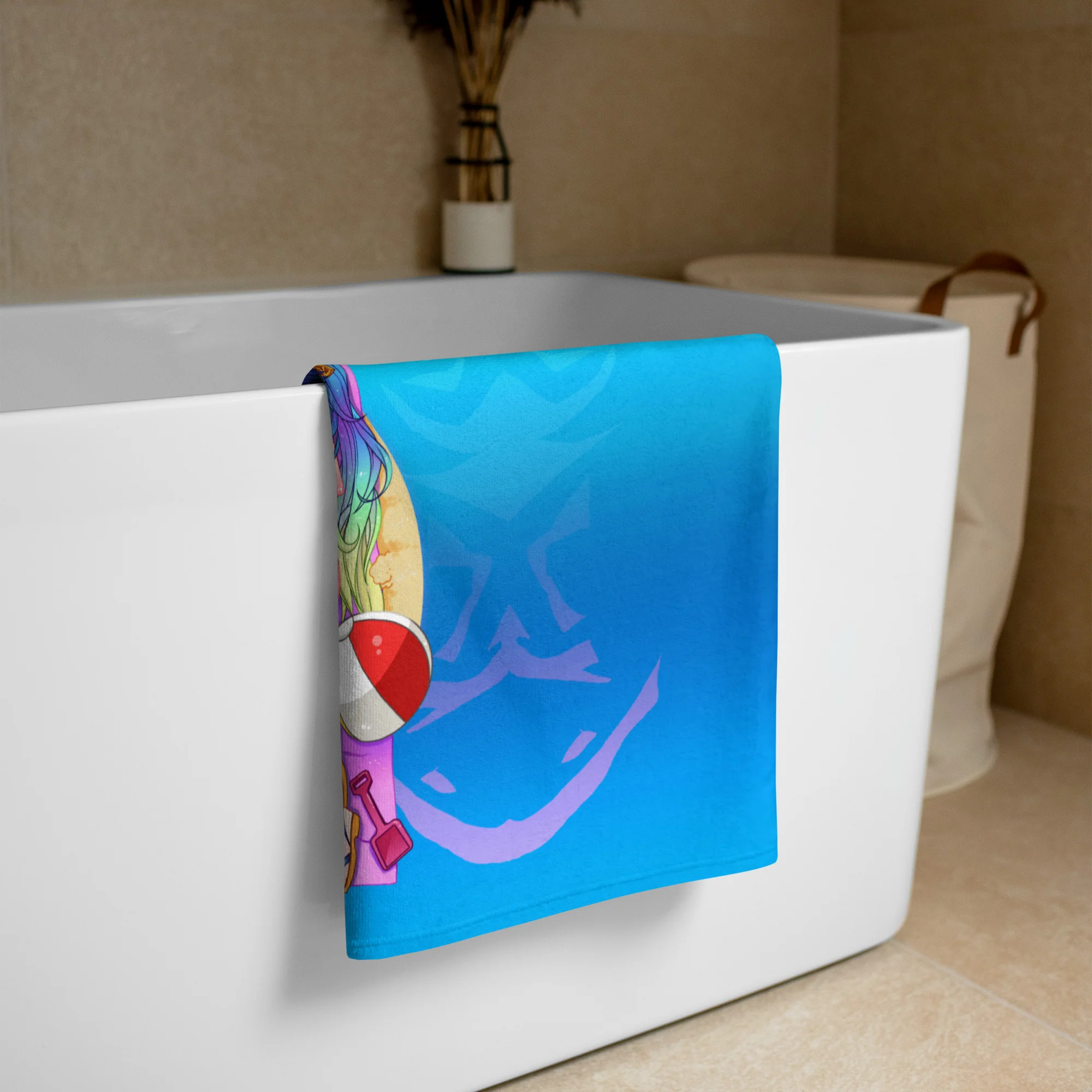 Pool Party Loungers Beach Towel - Image 2