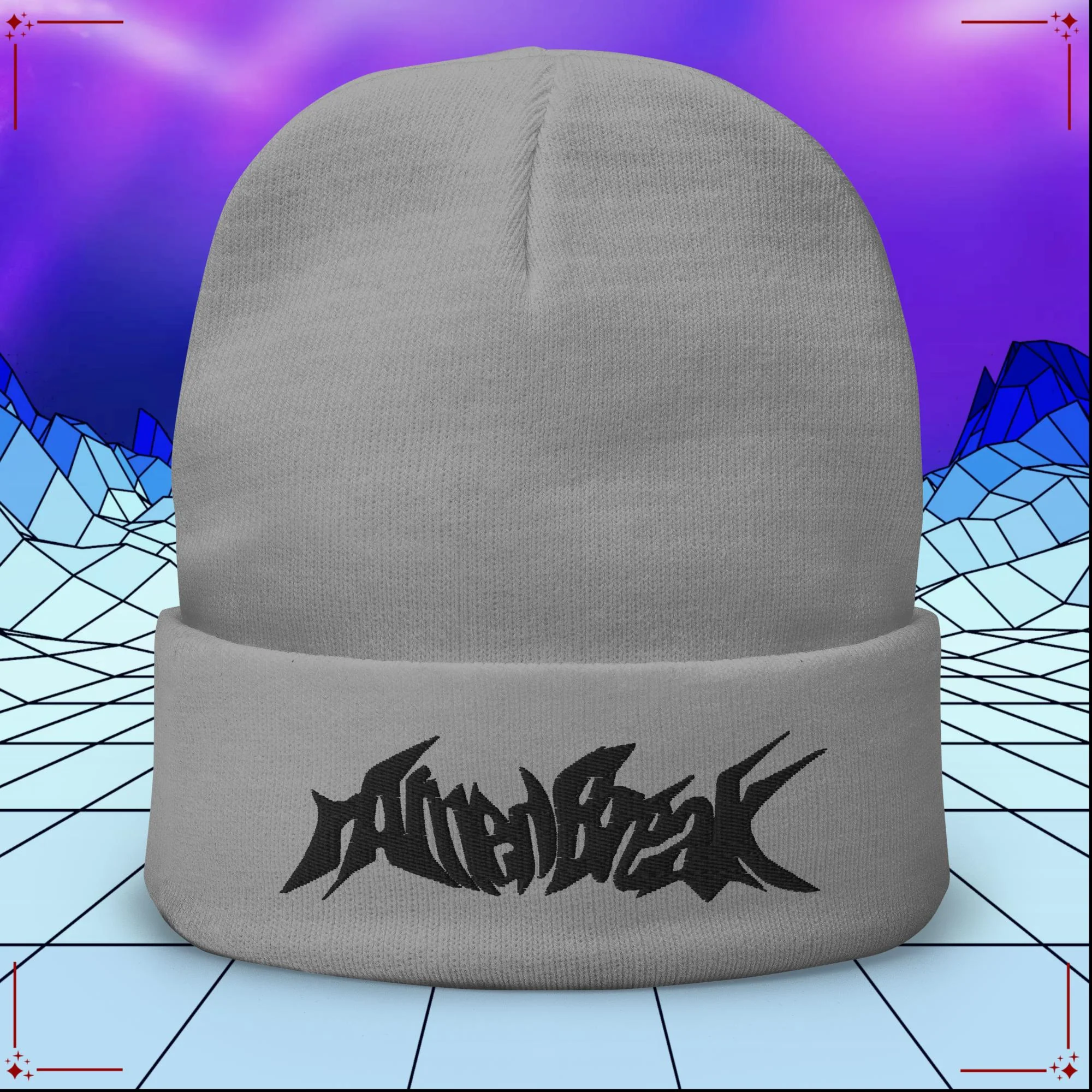 rAmen Break Logo Embroidered Beanie