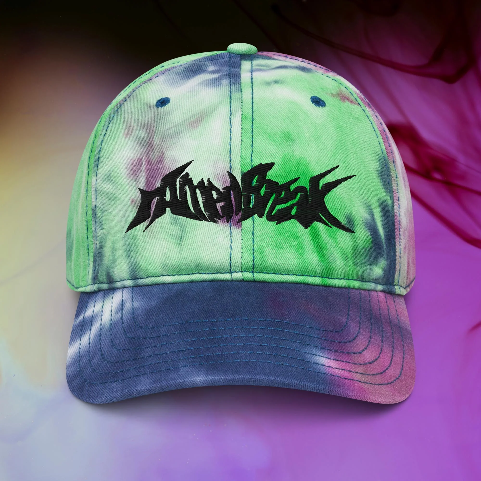 rAmen Break Logo Tie Dye Hat - Image 4